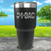 #1 Dad (CUSTOM) With Child's Name Engraved Tumbler Tumbler ZLAZER 30oz Tumbler Black 