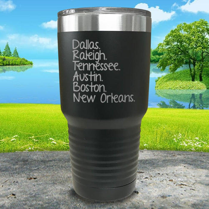 Dallas Raleigh Tennessee Engraved Tumbler