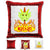 Dragon Personalized Magic Sequin Pillow Pillow GLAM Red 
