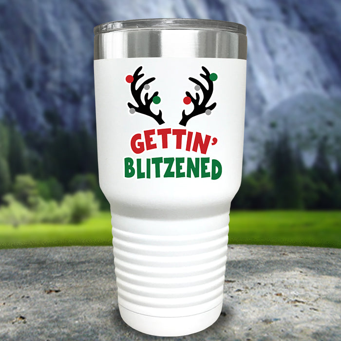 Getting Blitzened Color Printed Tumblers