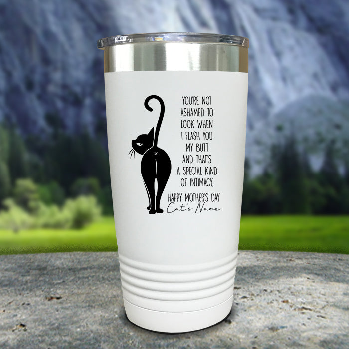 Personalized Cat Butt Funny Tumblers - Cat Mom Mother's Day Gift