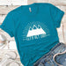 Lets Get Lost 1 Premium Tees T-Shirts CustomCat Turquoise X-Small 