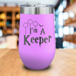 I'm a Keeper Engraved Wine Tumbler
