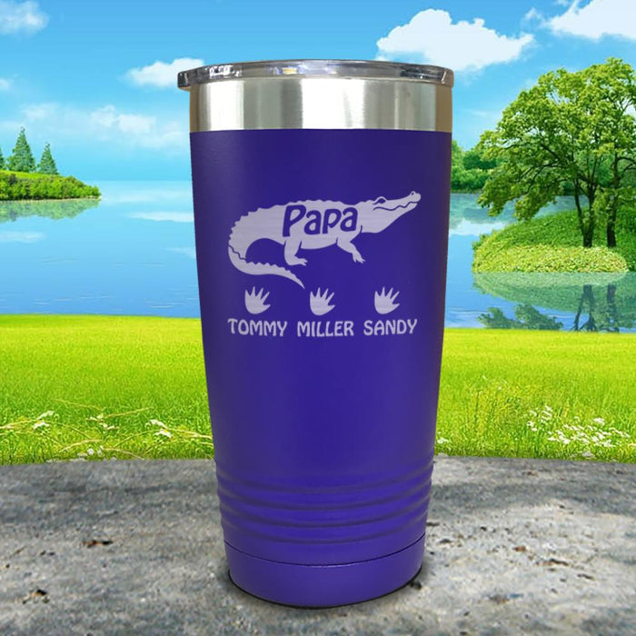 Papa Gator CUSTOM Dates Engraved Tumblers