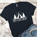 Lets Get Lost 2 Premium Tees T-Shirts CustomCat Midnight Navy X-Small 