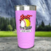 CUSTOM Busy Raising Ballers Color Printed Tumblers Tumbler Nocturnal Coatings 20oz Tumbler Softball/Baseball Lavender