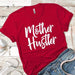 Mother Hustler Premium Tees T-Shirts CustomCat Red X-Small 