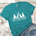 Lets Get Lost 2 Premium Tees T-Shirts CustomCat Tahiti Blue X-Small 