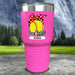 CUSTOM Busy Raising Ballers Color Printed Tumblers Tumbler Nocturnal Coatings 30oz Tumbler Softball Pink