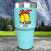 CUSTOM Busy Raising Ballers Color Printed Tumblers Tumbler Nocturnal Coatings 30oz Tumbler Softball Mint