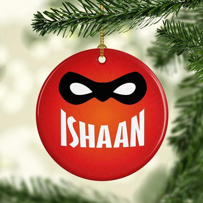 Mask Personalized Ceramic Ornaments