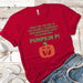 Pumpkin PI Premium Tees T-Shirts CustomCat Red X-Small 