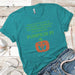 Pumpkin PI Premium Tees T-Shirts CustomCat Tahiti Blue X-Small 