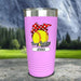 CUSTOM Busy Raising Ballers Color Printed Tumblers Tumbler Nocturnal Coatings 20oz Tumbler Softball Lavender