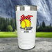 CUSTOM Busy Raising Ballers Color Printed Tumblers Tumbler Nocturnal Coatings 20oz Tumbler Softball White