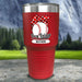 CUSTOM Busy Raising Ballers Color Printed Tumblers Tumbler Nocturnal Coatings 30oz Tumbler Baseball Red