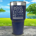 A Mother Is Like A Flower Engraved Tumbler Tumbler ZLAZER 30oz Tumbler Navy 