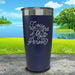 You Are My Person Engraved Tumbler Tumbler ZLAZER 20oz Tumbler Navy 