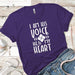 I Am His Voice Premium Tees T-Shirts CustomCat Purple Rush/ X-Small 