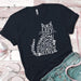 Cats Premium Tees T-Shirts CustomCat Midnight Navy X-Small 