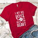 I Am His Voice Premium Tees T-Shirts CustomCat Red X-Small 