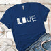 Country Love Premium Tees T-Shirts CustomCat Royal X-Small 