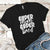 Super Mom Super Tired Premium Tees T-Shirts CustomCat Black X-Small 