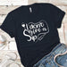 I Don't Give A Sip Premium Tees T-Shirts CustomCat Midnight Navy X-Small 