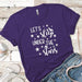 Lets Sleep Under The Stars Premium Tees T-Shirts CustomCat Purple Rush/ X-Small 