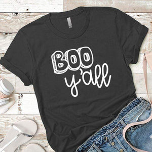 Boo Yall Premium Tees T-Shirts CustomCat Heavy Metal X-Small 