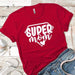 Super Mom Premium Tees T-Shirts CustomCat Red X-Small 