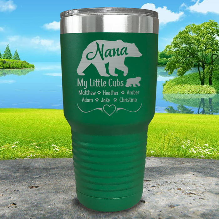 Grandparents Bear (CUSTOM) With Names Engraved Tumblers