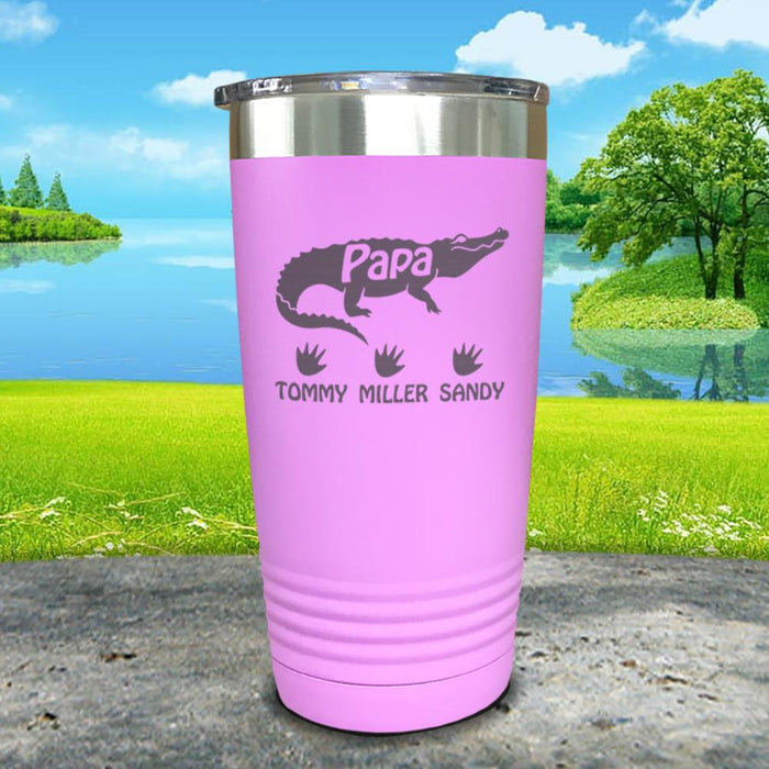 Papa Gator CUSTOM Dates Engraved Tumblers