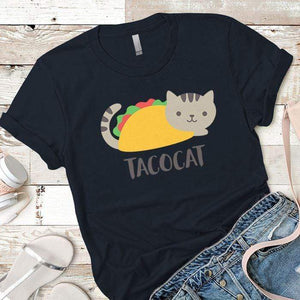 Tacocat Premium Tees T-Shirts CustomCat Midnight Navy X-Small 