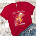 Love Hope Cure Premium Tees T-Shirts CustomCat Red X-Small 