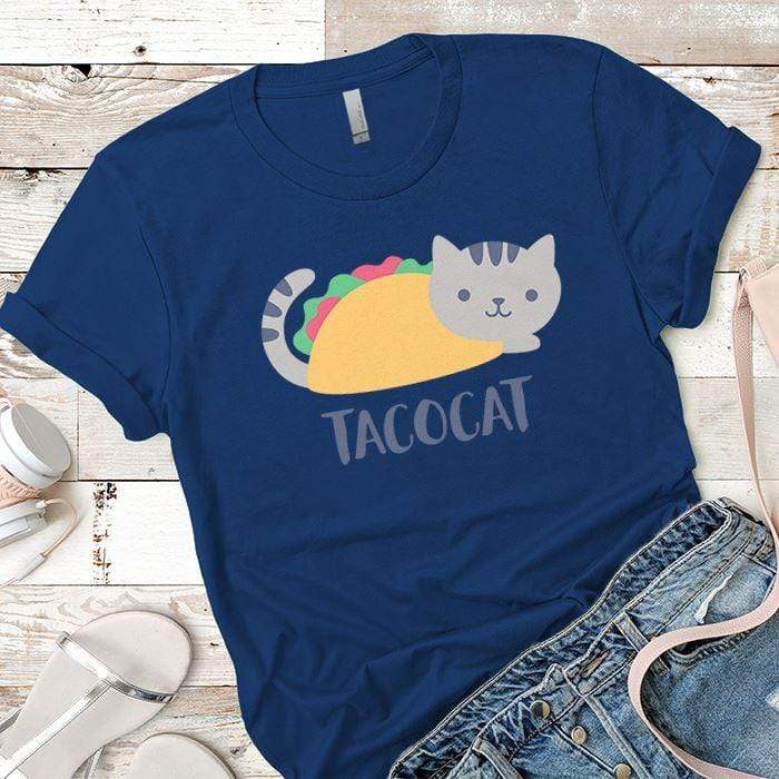 Tacocat Premium Tees T-Shirts CustomCat Royal X-Small 