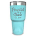 Promoted To Uncle (CUSTOM) With Date Engraved Tumblers Engraved Tumbler ZLAZER 30oz Tumbler Mint 