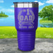 CUSTOM #1 Dad Engraved Tumblers Tumbler ZLAZER 30oz Tumbler Royal Purple 