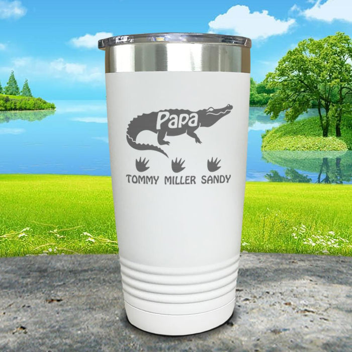 Papa Gator CUSTOM Dates Engraved Tumblers