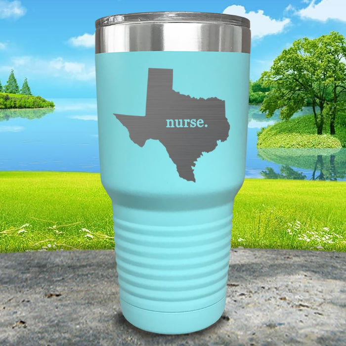 Nurse Texas Premium Laser Engraved Tumbler