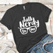 Talk Nerdy Premium Tees T-Shirts CustomCat Heavy Metal X-Small 