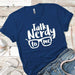 Talk Nerdy Premium Tees T-Shirts CustomCat Royal X-Small 