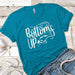 Bottoms Up Premium Tees T-Shirts CustomCat Turquoise X-Small 