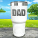 Dad Tools Engraved Tumbler Tumbler ZLAZER 30oz Tumbler White 