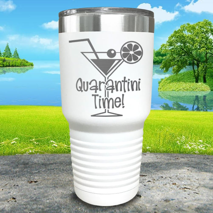 Quarantini Time Engraved Tumbler