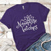 Namaste Bitches Premium Tees T-Shirts CustomCat Purple Rush/ X-Small 