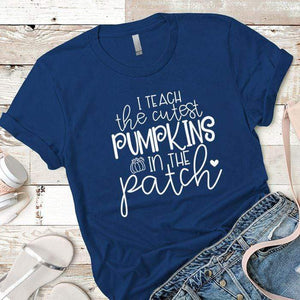 Cutest Pumpkins Premium Tees T-Shirts CustomCat Royal X-Small 