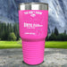 Breast Cancer Don't Know How Strong Color Printed Tumblers Tumbler Nocturnal Coatings 30oz Tumbler Pink 