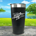 50% Dad 50% Superhero (CUSTOM) Engraved Tumbler Tumbler ZLAZER 20oz Tumbler Black 