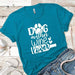 Dog Mother Wine Lover Premium Tees T-Shirts CustomCat Turquoise X-Small 